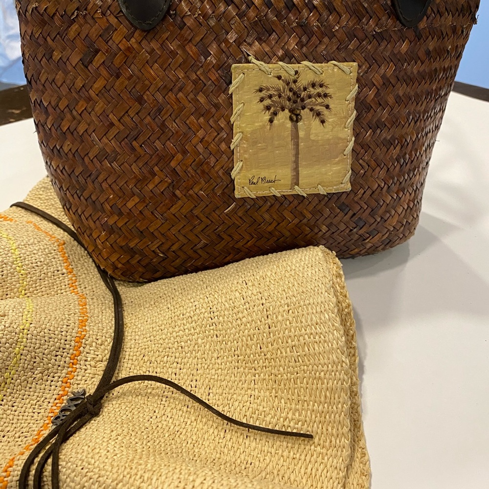 Paul Brent bag and Rocky Flappy Hat